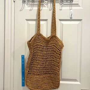 Used - Primark Straw Beach Bag